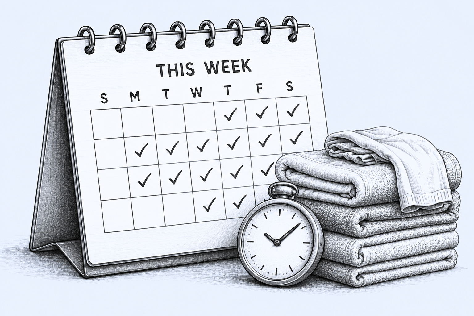 Calendar with Laundry-1